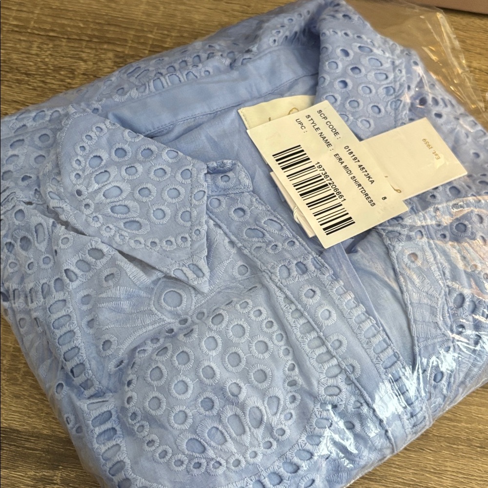 Lilly Eira Midi Shirtdress NWT - Picture 9 of 9